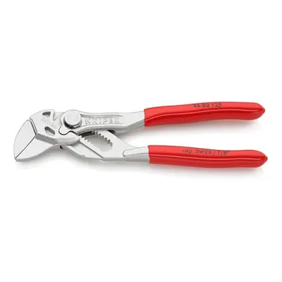 Knipex Mini pliers wrench pliers and a wrench in a single tool chrome-plated, plastic coated mm 