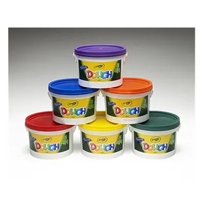 Crayola Llc Formerly Binney & Smith Crayola Dough Set Of Tubs Red Orange Green Yellow Purple Blu