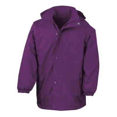 (S, Purple) Result Mens Reversible StormDri 4,000 Waterproof Windproof Anti Pilling Fleece Jacke