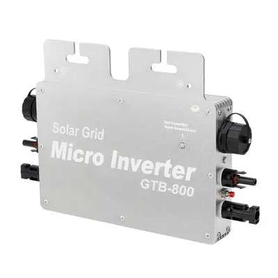 (Silver, 230V) 800W Grid Tie Micro Solar Inverter With Wifi Function Network Connection IP65 Wat