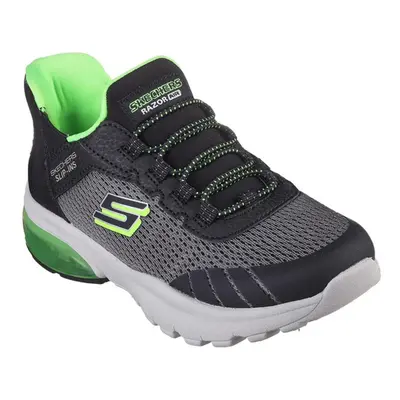 (13.5 UK Child, Charcoal/Black) Skechers Boys Razor Air - Hyper-Brisk Trainers