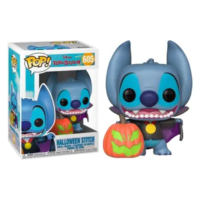 Disney Lilo & Stitch Halloween Stitch with Pumpkin Funko Pop! Vinyl