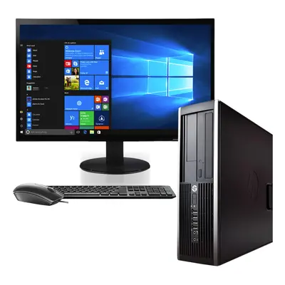 Fcs Dell Hp Pc Core I5 Set 8Gb 500Gb Hdd Win Pro 19" Monitor