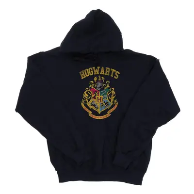 (S, Navy Blue) Harry Potter Womens/Ladies Hogwarts Varsity Hoodie