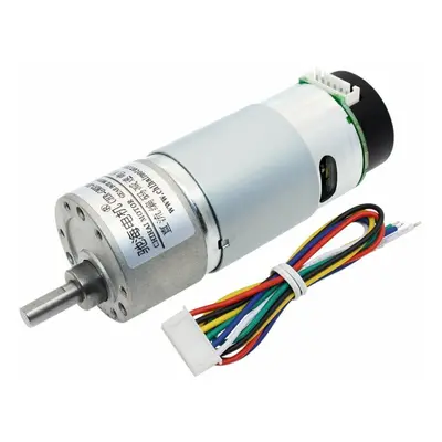 (36RPM) Holzer Encoder DC Motor High Torque Gear Reducer D Axis Encoder Motor