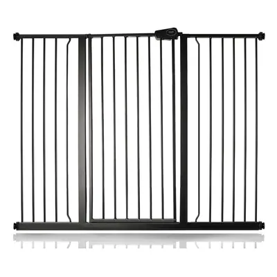 (Matt Black, 133.2cm - 140.8cm) Safetots Extra Tall Pressure Fit Gate