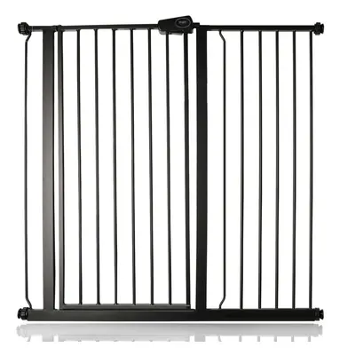 (Matt Black, 107.4cm - 115cm) Safetots Extra Tall Pressure Fit Gate