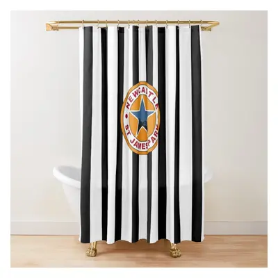 Shower Curtains Magpies Newcastle - Newcastle Magpies for Bathroom Decor 72x72 inches