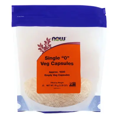 Now Foods, Single "0" Veg Capsules, Empty Veg Capsules