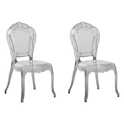 Set of Dining Chairs VERMONT Black