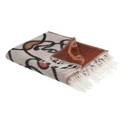 Blanket Face Motif x cm Multicolour BARBOT