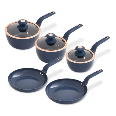 Tower T800232MNB Cavaletto Piece Cookware Set Blue