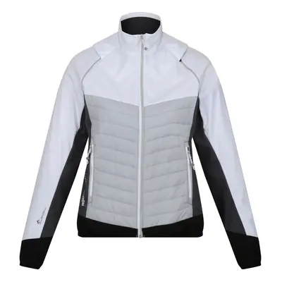 (16 UK, White/Cyberspace) Regatta Womens/Ladies Steren Hybrid Jacket