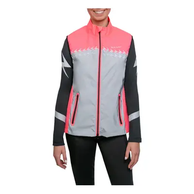 (L, Pink/Silver) Silva Flash Womens/Ladies Lightweight Reflective Gilet