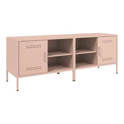 (pink, pcs) vidaXL TV Cabinet TV Stand TV Unit Entertainment Centre Media Unit Pink Steel