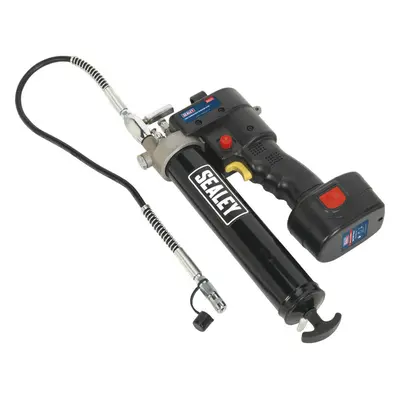 12V Cordless Grease Gun Kit - Holds 400g Cartridge - Includes Battery & Charger