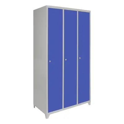 Metal Lockers Doors Steel Staff Storage Lockable Gym Changing Room School Blue