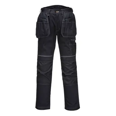 (44R, Black) Portwest Unisex Adult Padded Work Trousers