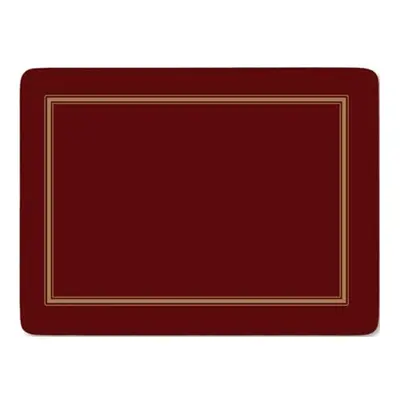 Pimpernel Classic Burgundy Placemats - Set of (Large)