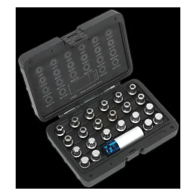 Locking Wheel Nut Key Set 23pc - VAG