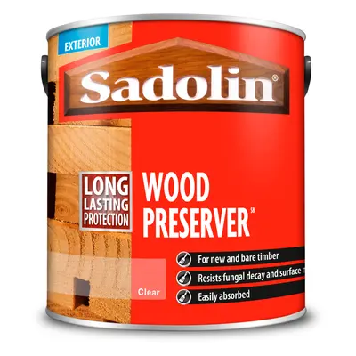 Sadolin Wood Preserver Clear - 2.5