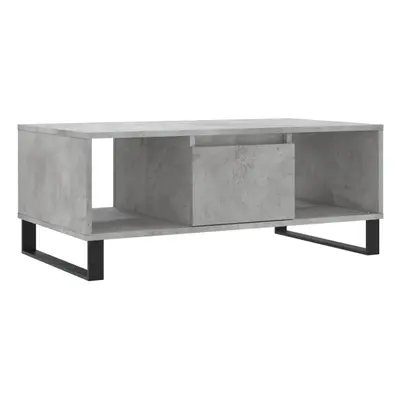 (concrete grey) vidaXL Coffee Table Side Table End Accent Telephone Sofa Table Engineered Wood