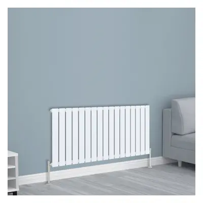 (600x1156mm Single, White) NRG Horizontal Vertical Flat Panel Designer Radiator Central Heating 