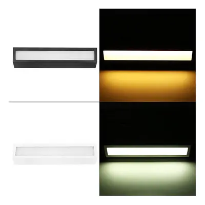 (White, Warm Light) Modern 8W LED Bedside Indoor Home Mirror Wall Light AC85-265V