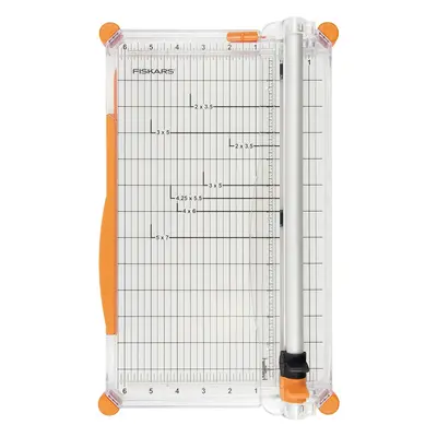 Fiskars Personal SureCut Plus Paper Trimmer cm - A4, With Cutting Line Guide, Including Scoring 