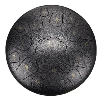 (F) Inch Tone C Tune Ethereal Drum Steel Tongue Drum for Children Music Lovers Beginners