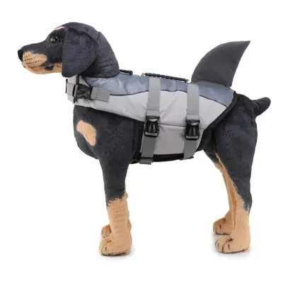 (L) Dog Life Jacket Pet Life Vest Saver for Swimming Boating Dog Floatation Life Preserver Coat 