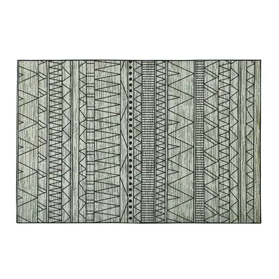 Area Rug Black and Grey x cm KEBAN