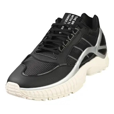 adidas Zx Wavian Womens Fashion Trainers in Black White - Size UK