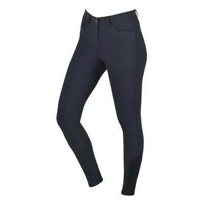 (12 UK R, Ink Navy) Dublin Womens/Ladies Shelby Full Seat Breeches