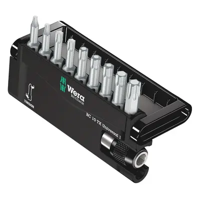 Wera Bit-Check Set 8167-9/TZ Torsion Extra-tough for Drill/Drivers, Metal Jointing, Torx TX8-40 