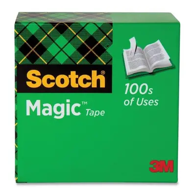 3M 810SX20 0.75 in. x yards in. Core Magic Tape Refill, Clear