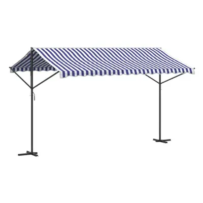 (4 x m) vidaXL Free Standing Awning Canopy Garden Canopy Sunshade Outdoor Shelter