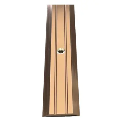 (9ft, Bronze) Vinyl Cover Threshold Strip Vinyl to Vinyl 3ft 9ft