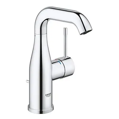 GROHE Essence Basin Tap with Pop-Up Waste Set, Medium High Spout