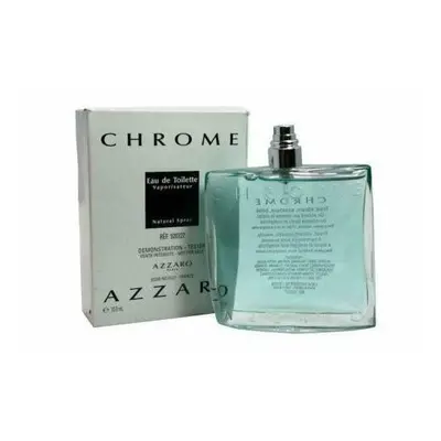 CHROME Azzaro for men 3.4 OZ/ 100ML New Tester IN WHITE BOX