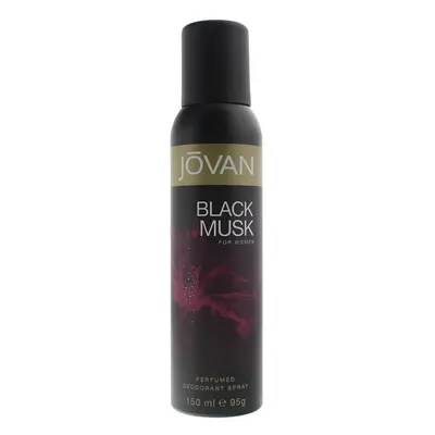 Jovan Black Musk Deodorant Spray 150ml For Her