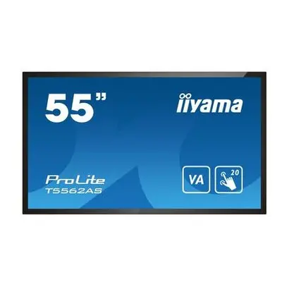 iiyama Interaktives Touchscreen-Display ProLite T5562AS-B1 - cm (55") - x 4K Ultra HD