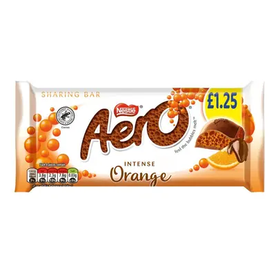 Aero Orange Chocolate Sharing Bar 90g (Pack of 15)