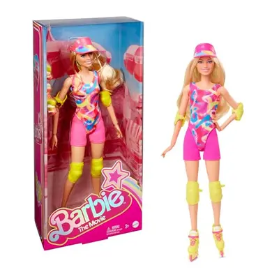 THE MOVIE , Margot Robbie as Barbie Doll , inLine Skating Outfit, iconic look from the film, neo