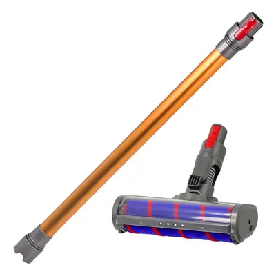 Soft Roller Hard Floor Turbine Tool for Dyson V7 SV11 Vacuum + Orange Rod Wand