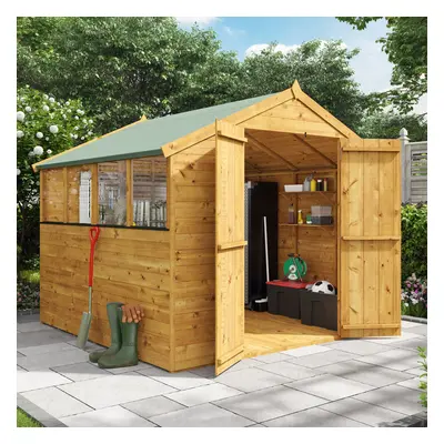 (8x8, Windowed) BillyOh Master Tongue and Groove Apex Shed