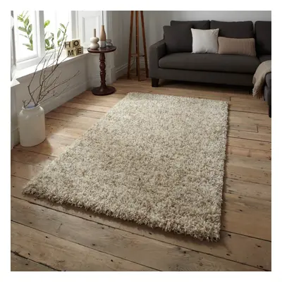 (200x290cm) Vista Shaggy Rugs Cream Beige Small Large Thick Soft High Pile Mats