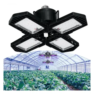 132LED Grow Light Full Spectrum Blades Hydroponic Plant Veg Flower Lamp AC85-265V