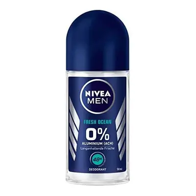 Nivea Men Fresh Active Deodorant Spray Pack (6 x ml), Non-aluminium Deodorant roller with Refres