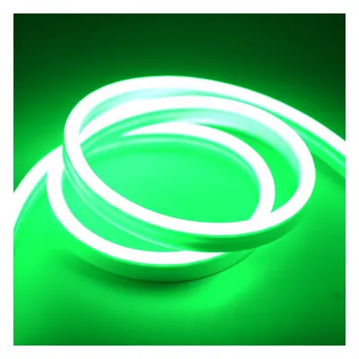 (Green, 5M) DIY Christmas Holiday Decoration Flexible LED Strip 6mm Narrow Neon light